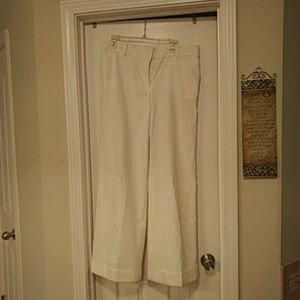 Cream cuff dress slacks (tall) and offers welcomed